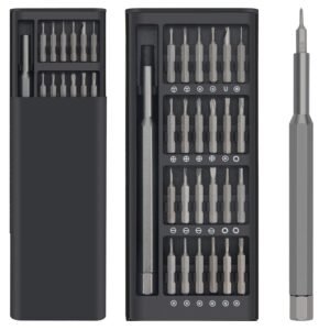 Barebeauty Tool Kit & Screwdriver and Socket Set Multi Purpose Combination Tool Case Precision Socket Set (24 IN 1)