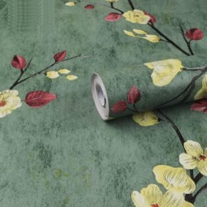 Barebeauty Perfect Floor Self Adhesive Wallpaper, Wall Sticker Roll for Bedroom, TV Wall, Cabinet, Kitchen, Hotel, Home, Bar, Restaurant Multicolor (45L * 300W CM) (AK 615)