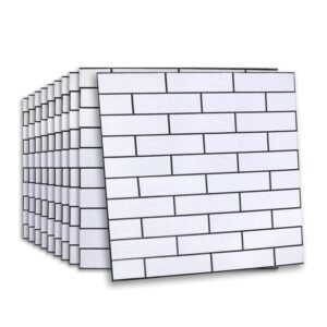 Barebeauty 3D Brick Wallpaper for Wall ? Self Adhesive PE Foam Wall Stickers, 3D Wall Paper Waterproof DIY Wall Panels for Home & Office D?cor (70L * 70W CM)