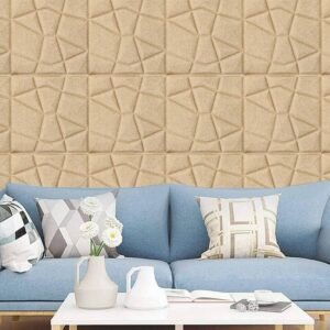 Barebeauty 3D Brick Wallpaper for Wall ? Self Adhesive PE Foam Wall Stickers, 3D Wall Paper Waterproof DIY Wall Panels for Home & Office D?cor (70L * 77W CM) (BROWN BOX)