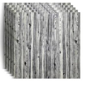 Barebeauty Self-Adhesive Waterproof PE Foam 3D Wallpaper Sticker for Bathroom, Living Room, and Home Decoration (70L * 70W CM)