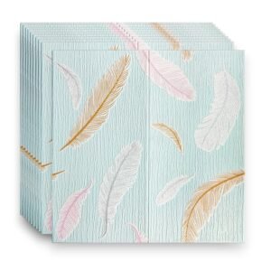 Barebeauty 3D Brick Wallpaper for Wall ? Self Adhesive PE Foam Wall Stickers, 3D Wall Paper Waterproof DIY Wall Panels for Home & Office D?cor (70L * 77W CM)