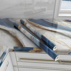 Barebeauty Wallpaper Stickers for Wall Kitchen Platform Home Decorative Waterproof Oil Proof (60L * 200W CM)