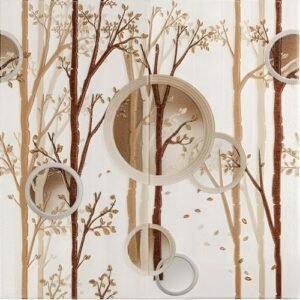 Barebeauty Self-Adhesive Waterproof PE Foam 3D Wallpaper Sticker for Bathroom, Living Room, and Home Decoration (70L * 70W CM)