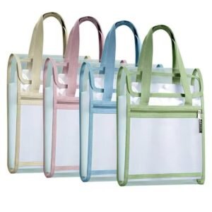 13 Pocket Vertical Expanding File Folder A4 Letter Size Document Organizer Multi Color Office File Carry Bag for Papers Books Notebooks Stationery School Supplies